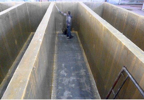 玻璃鋼鱗片防腐施工圖